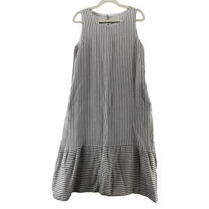 Striped Sleeveless Dress